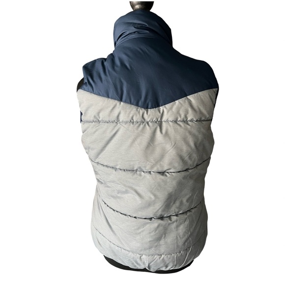Penn State Nike Navy and Gray Puffer Vest - Picture 3 of 4